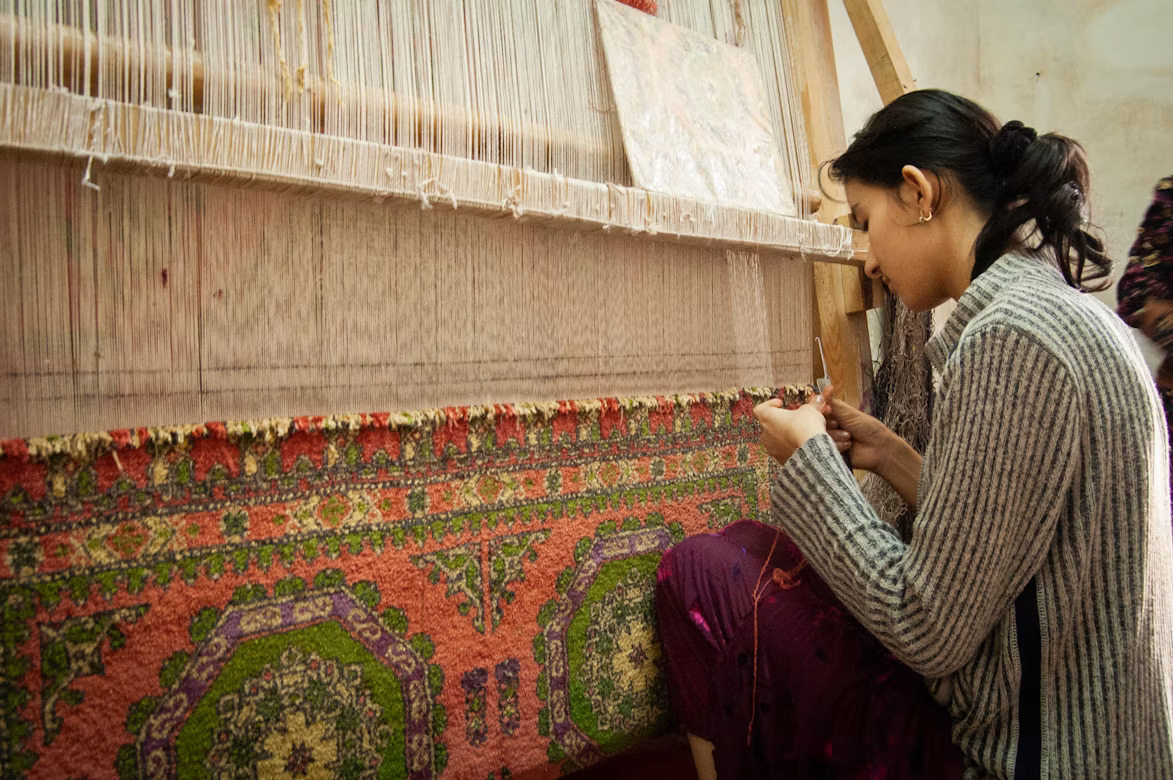 Heritage Weave shawl